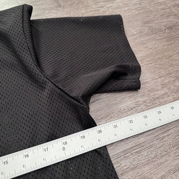 DOPE Jersey Mens Medium Black Breathable Spellout Short Sleeve Shirt‎ Crew Neck - Picture 8 of 8